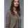 STREET ONE Langarmbluse mit Leoprint Braun 40