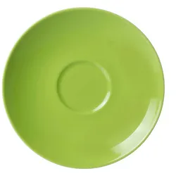 FLIRT by R&B Kaffee-Untertasse Doppio 16cm grün  6 Stück