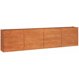 vidaXL Hochbeet Rostig 320 x 40 x 77 cm Cortenstahl