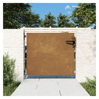 VidaXL Gartentor 85x75 cm Cortenstahl