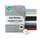 Komfortec Spannbettlaken Jersey 180 x 200 cm grau