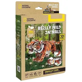 shantou cubicfun toys industrial co CUBICFUN - 3D Puzzle Tiger 87 Teile