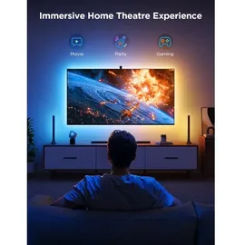 Govee LED Streifen TV Backlight 3 Lite Kit 48 W RGBIC 41 cm