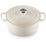 Le Creuset Signature Bräter 26 cm rund meringue