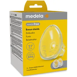 Medela Hands-Free Brusthauben Größe 27mm 2 Stück