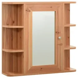 Bad-Spiegelschrank MDF V1 | vidaXL : Farbe - Braun