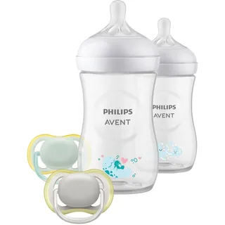 Philips Avent Natural Response - Flaschen-Set mit Unterwasser-Motiven - SCD837/11