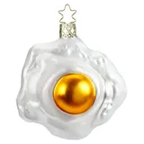 Inges Glas Christbaumschmuck Spiegelei 12cm - Bunt