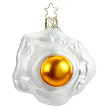Inges Glas Christbaumschmuck Spiegelei 12cm - Bunt