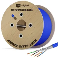 HB-Digital Verlegekabel 250m Installationskabel CAT 8 max. 2000 MHz