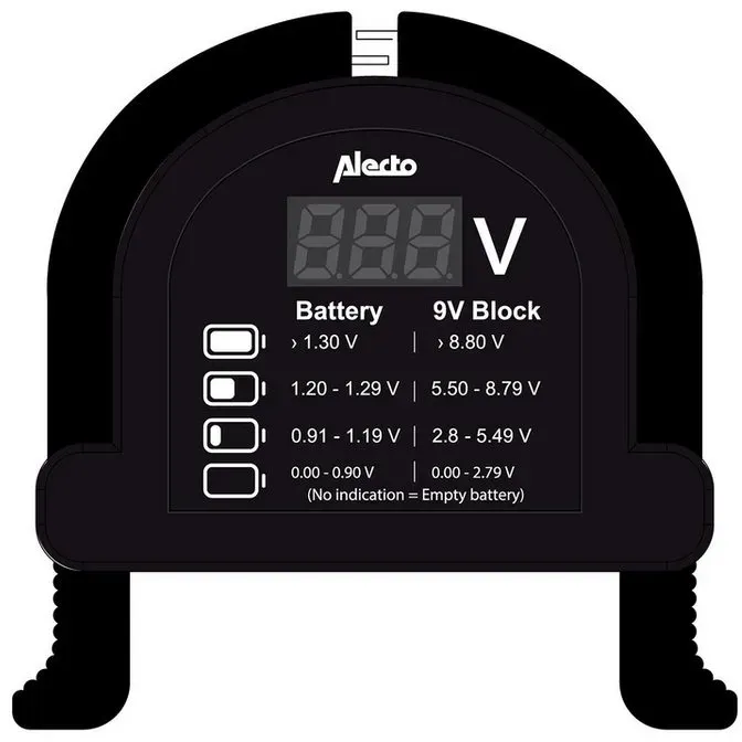 Preisvergleich Produktbild Alecto BTT2 Batterie, (1 St) schwarz