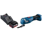 Bosch GOP 18V-34 Professional Akku Multi Cutter 18 V Starlock Plus + 1x Akku 5,0 Ah + Ladegerät