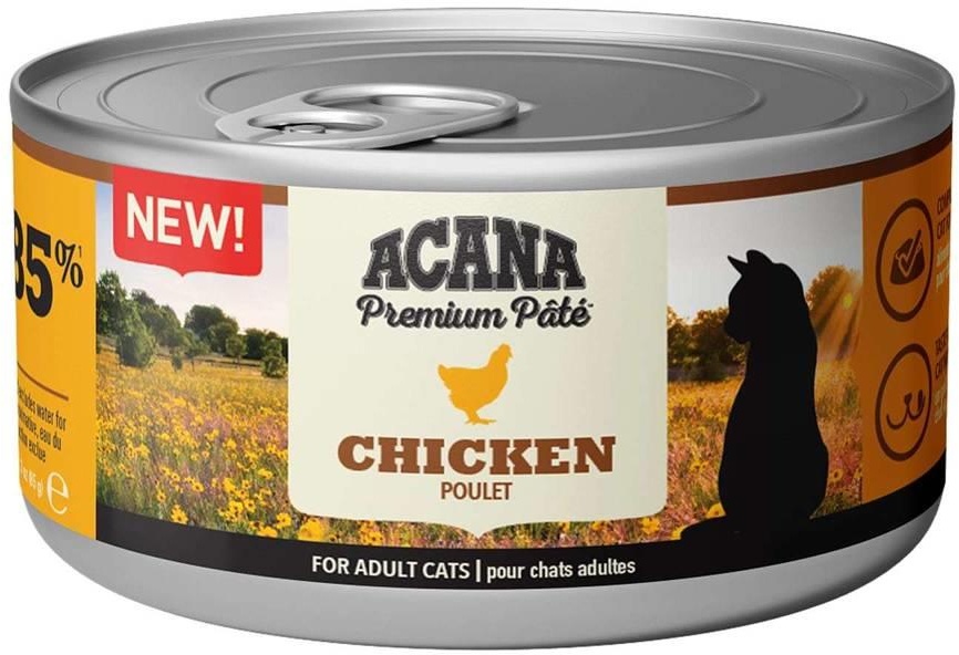 Acana Cat Adult Pastete Huhn 8x85g (Rabatt für Stammkunden 3%)