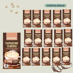 MASSIMO Alle Sorte - Vorteilspack - MASSIMO Cappuccino Classico 16 x 125g