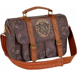 HARRY POTTER Pride-Große Satchel Messenger-Bags Brown