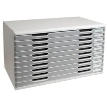 Exacompta Schubladenbox Modulo A3 57,6 x 35 x 34 cm 10-tlg. grau
