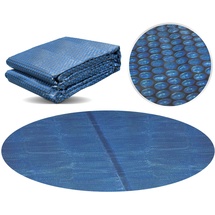 Miganeo Pool Solarfolie Ø 244 cm rund | schwarz/blau