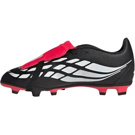 adidas Predator Club Fold-Over Tongue MG Fußballschuhe Kinder core black/cloud white/lucid red 32