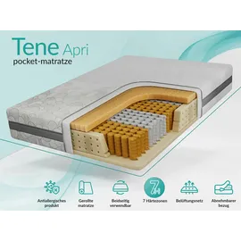 MKS Taschenfederkernmatratze TENE 140 x 200 cm H3