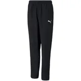 Puma teamRISE Sideline Pants Jr Jogginghose, Puma Black-Puma White, 128