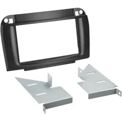  2-DIN Radioblende Mercedes CL-Klasse/S-Klasse schwarz 
