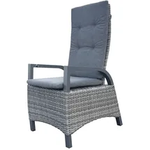 Garden Pleasure Hochlehner Rana 2er Set 67 x 60 x 112 cm anthrazit-grau