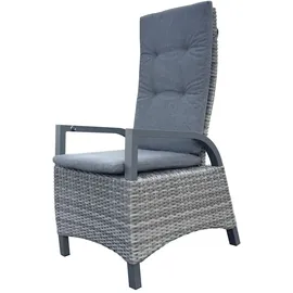 Garden Pleasure Hochlehner Rana 2er Set 67 x 60 x 112 cm anthrazit-grau