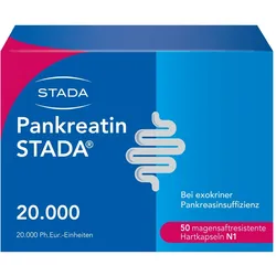 Pankreatin STADA 20.000 bei Verdauungsstörung 50 St