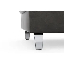 sit&more Stauraumhocker Grenoble 66 x 48 x 76 cm Grau