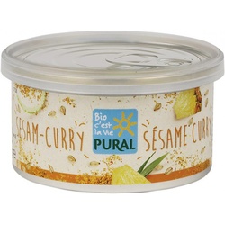 Pural Aufstrich Sesam Curry bio