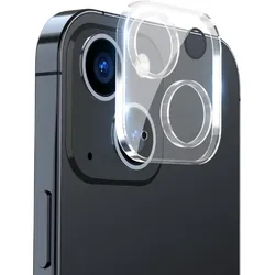6x Kamera 9H Panzerhartglas für iPhone 14 3D KLAR ECHTES TEMPERED Panzerglas Kameraglas Kamerhartglas Kameraschutzglas