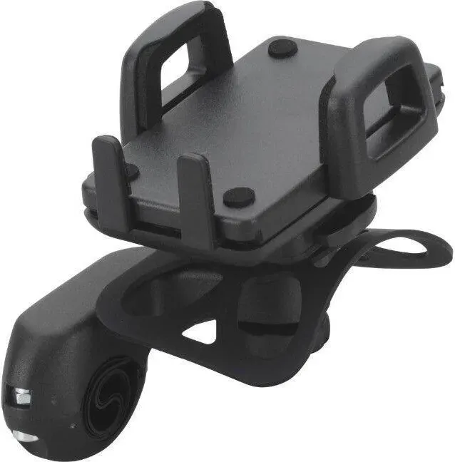 Smartphone-Halterung Fahrrad Bügelbefestigung verstellbare Breite Ergotec schwarz No Size