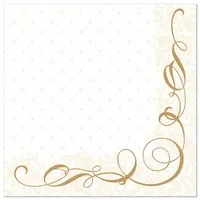 Papstar 50 Servietten ROYAL Collection 1/4-Falz 40 cm x