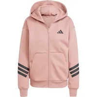 Adidas Future Icons 3-Streifen Sweatjacke Damen warm clay XS