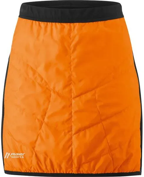 MAIER SPORTS Damen Rock Telfs CC Skirt, black/poppy cosm, 38