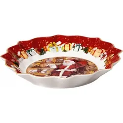 Villeroy & Boch Toy's Fantasy Schale groß: Santa liest Wunschzettel 25cm