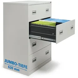 Deskin Hängeregistratur-Stahlschrank, Top Angebot 4251635600615 Deskin
