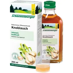 Schoenenberger Naturreiner Pflanzentrunk Knoblauch 200 ml Saft
