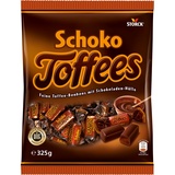 Bunte Welt Schoko Toffees - 1 x 325g - Schokoladen Toffees mit feinherbem Schokoladenüberzug (30 Prozent)
