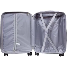 warenhandel könig Sossmar 4-Rollen Cabin 66 cm / 74 l grau/braun