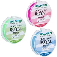 Balzer Platinum Royal Trout Schnur - 150m monofile Angelschnur,