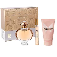 Paco Rabanne Olympea Eau de Parfum 50 ml + Body Lotion 75 ml + Eau de Parfum 10 ml Geschenkset