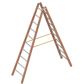 Layher Steigtechnik GmbH Verbundstehleiter 1028 2 x 10 Sprossen
