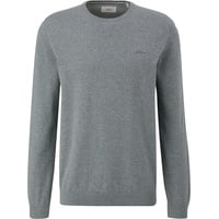 S.Oliver Herren, 2143173 Pullover, 92W0 grau, M