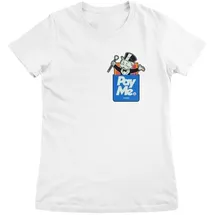 Hasbro Shirt "Monopoly PAY ME Girly Tee" in Weiß | Gr.: L