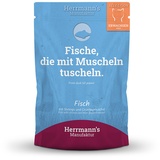 Herrmann's Manufaktur Katzennassfutter Selection Adult Fisch mit Shrimps Grünlippmuschel | 100.0 g