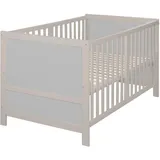 roba Babybett EASY SLEEP 70x140 cm natur/grau