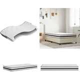 Vidaxl - Matratze Bonnell-Federkern Mittel 100x200 cm - Matratze - Bonnell-Federkern - Mittelhart - Doppelbett - Schlafzimmer - Home & Living