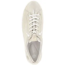 remonte Sneaker Damen Weite E Beige/Silber 36