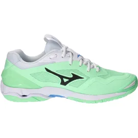 Mizuno Wave Stealth 6 Herren Neo Mint/Black/Frontier Blue 46